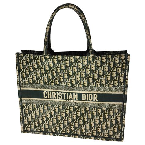 dior tote book mini|dior toile small tote green.